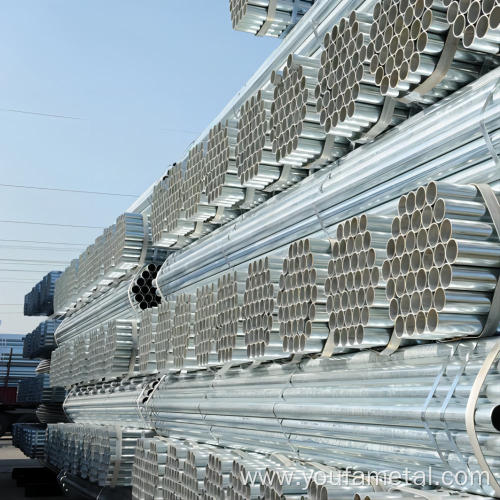 Hot Cold Rolled Square/Round Galvanized Steel Pipe